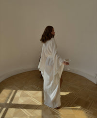 Okiya Studio Split Side Viscose Kimono Robe