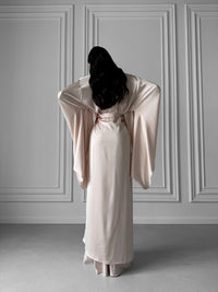 Kimono Silky Long Robe - Okiya Studio