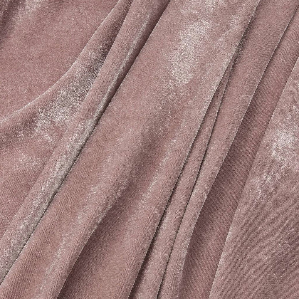 Velour Long Nightgown with Open Back-Nightgowns-Okiya Studio