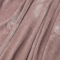 Velour Long Nightgown with Open Back-Nightgowns-Okiya Studio