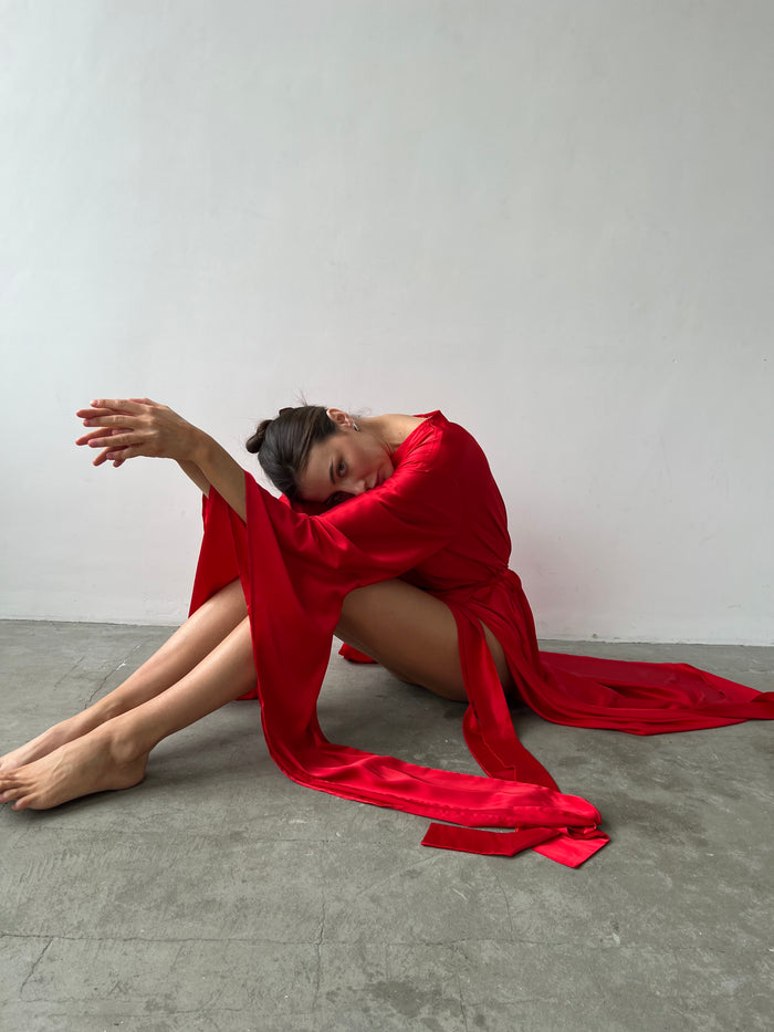 Kimono Silky Robe