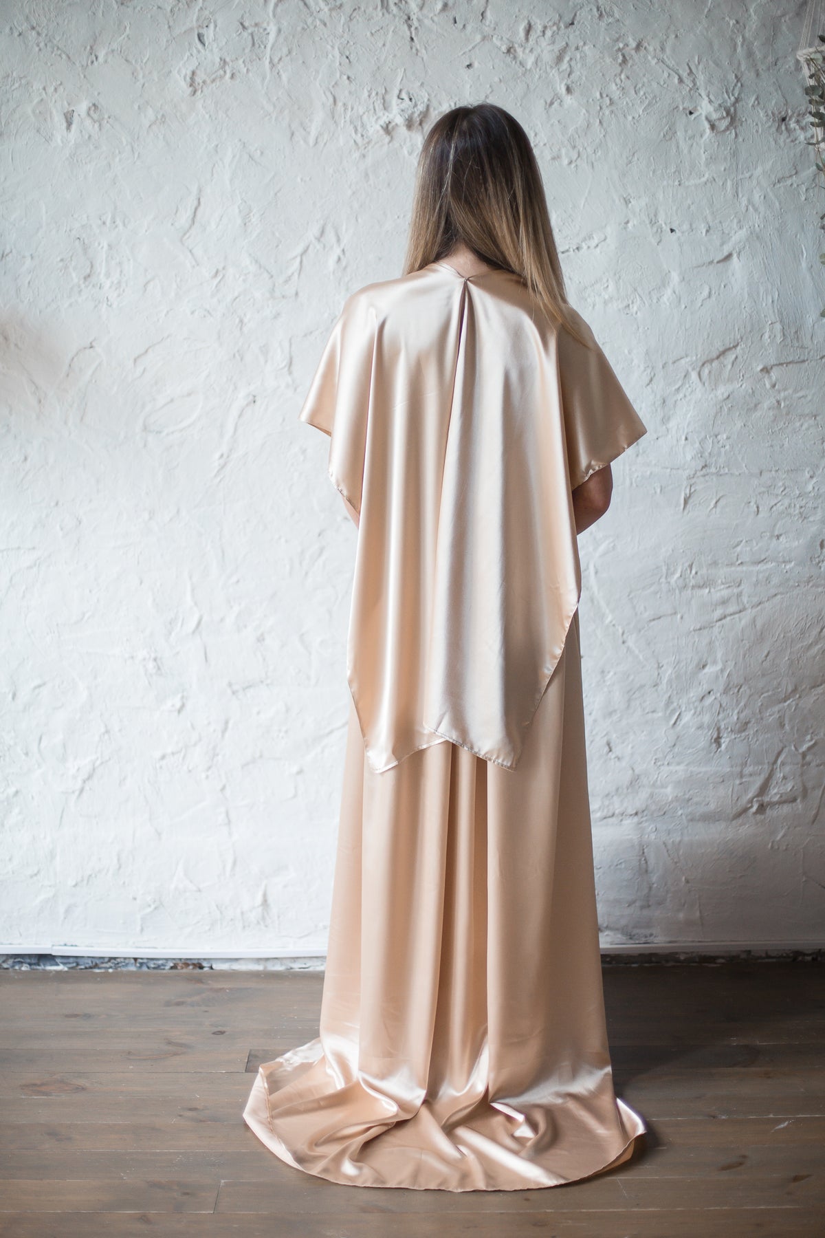 Maternity Satin Gown-Okiya Studio